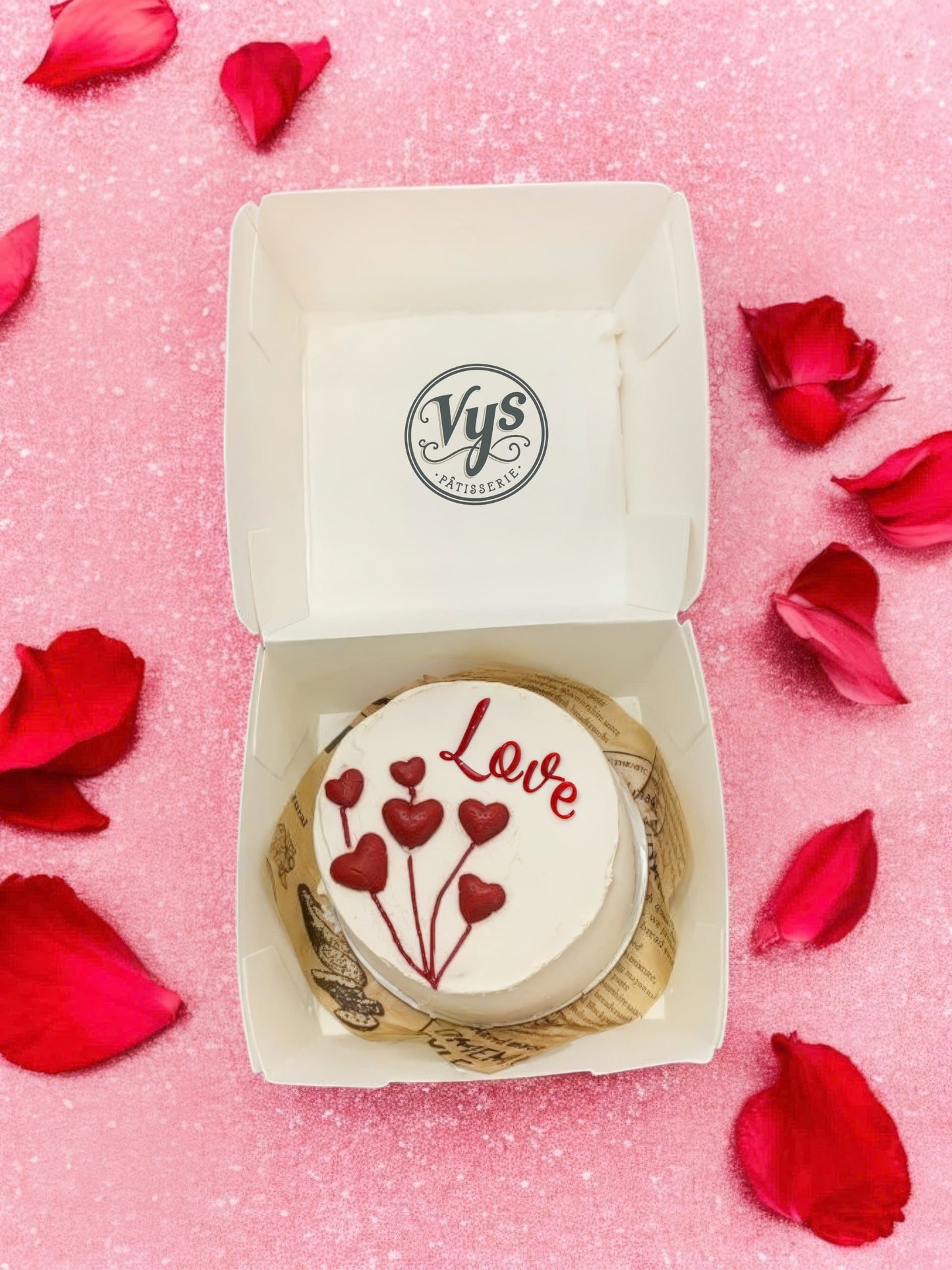 Vys Patisserie love amour fleur flower