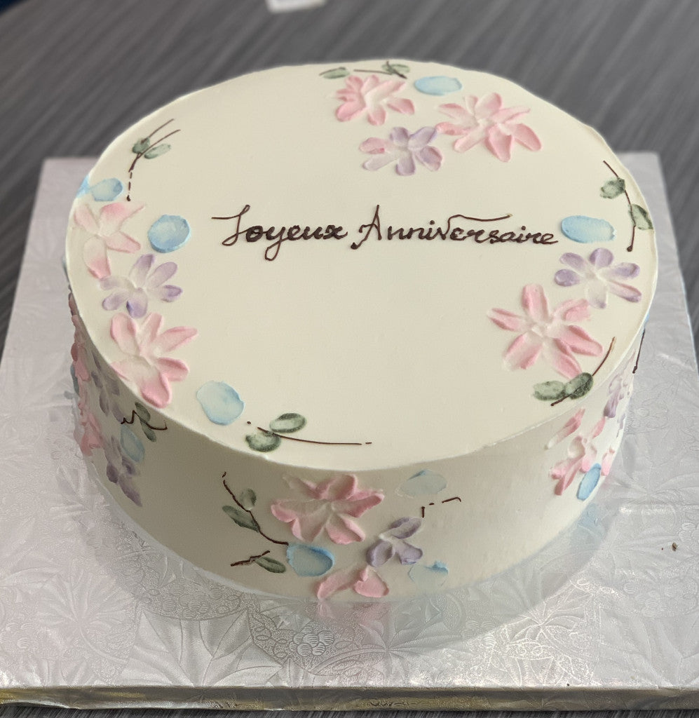 Gâteaux d'anniversaire (déco dessin)