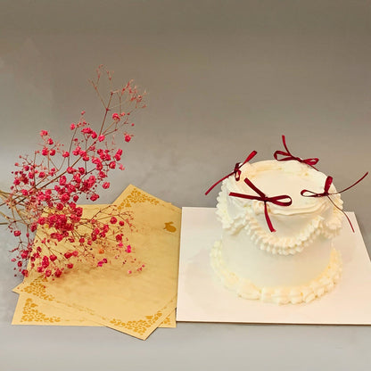Birthday cake vintage decoration 1