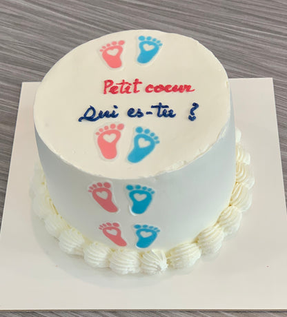Gateaux Gender Reveal