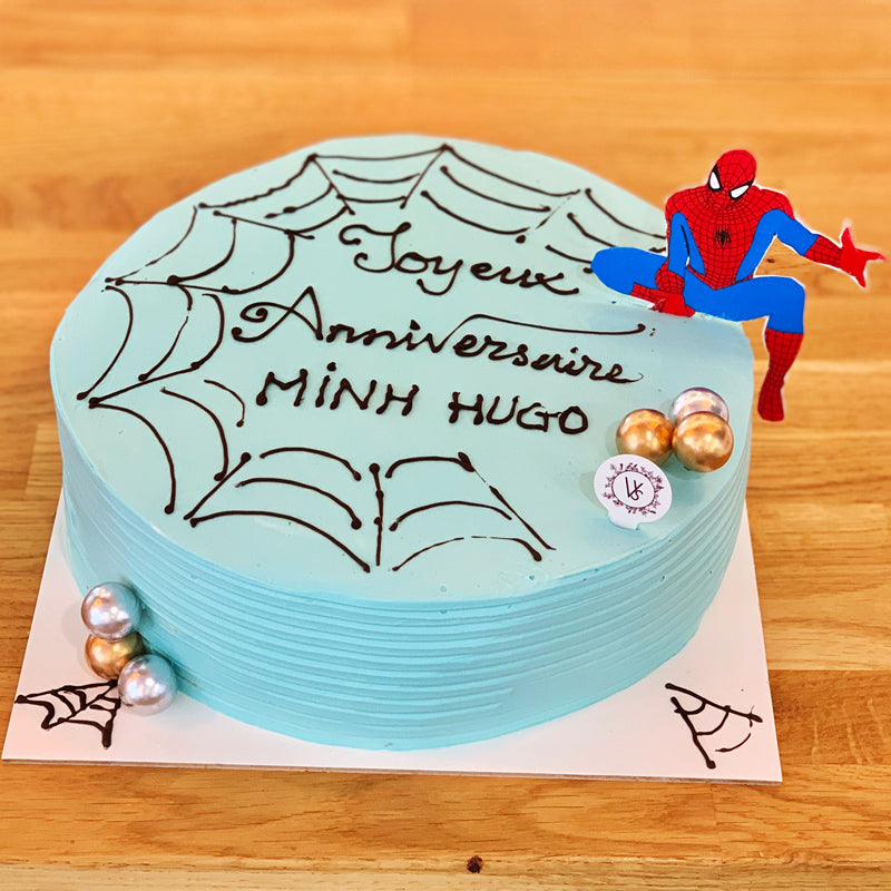 gâteau anniversaire garçon spiderman